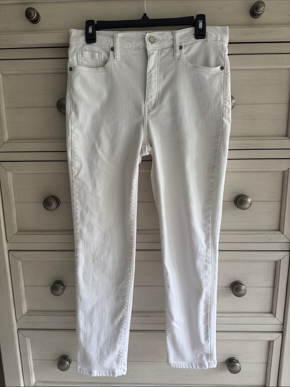 Banana Republic White High-Rise Slim Fit Jeans SZ 29/8